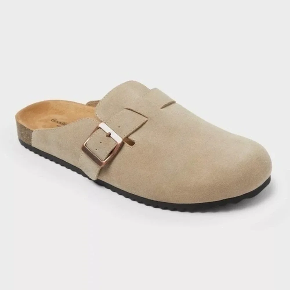 Men's Clogs by Goodfellow & Co Oswald Taupe Size‎ 7 New With Tags
